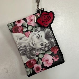 Loungefly Beauty and the Beast Belle Wristlet